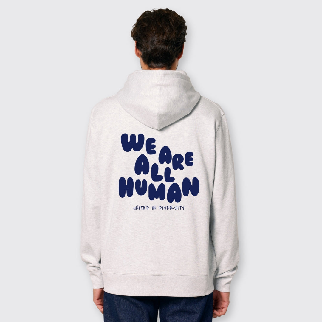 Zipper "We are all Human" - regular fit - Winteredition