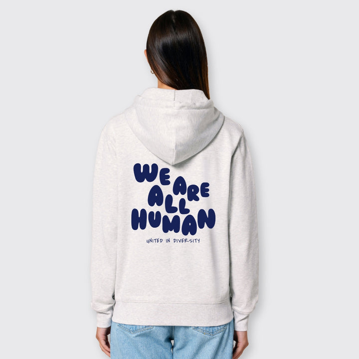 Zipper "We are all Human" - regular fit - Winteredition