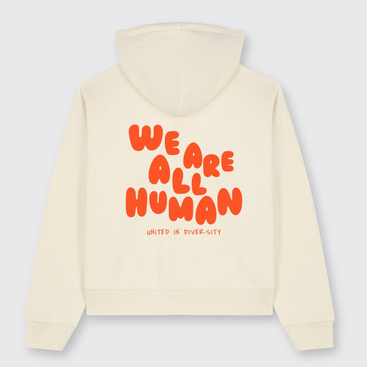 Zipper "We are all Human" - short fit
